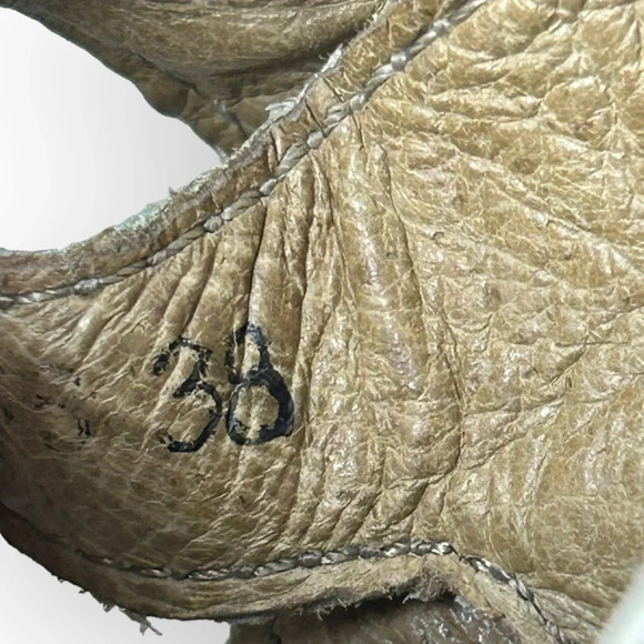 Fly London Grin White Cork Wedge Sandals 38 - Picture 7 of 7